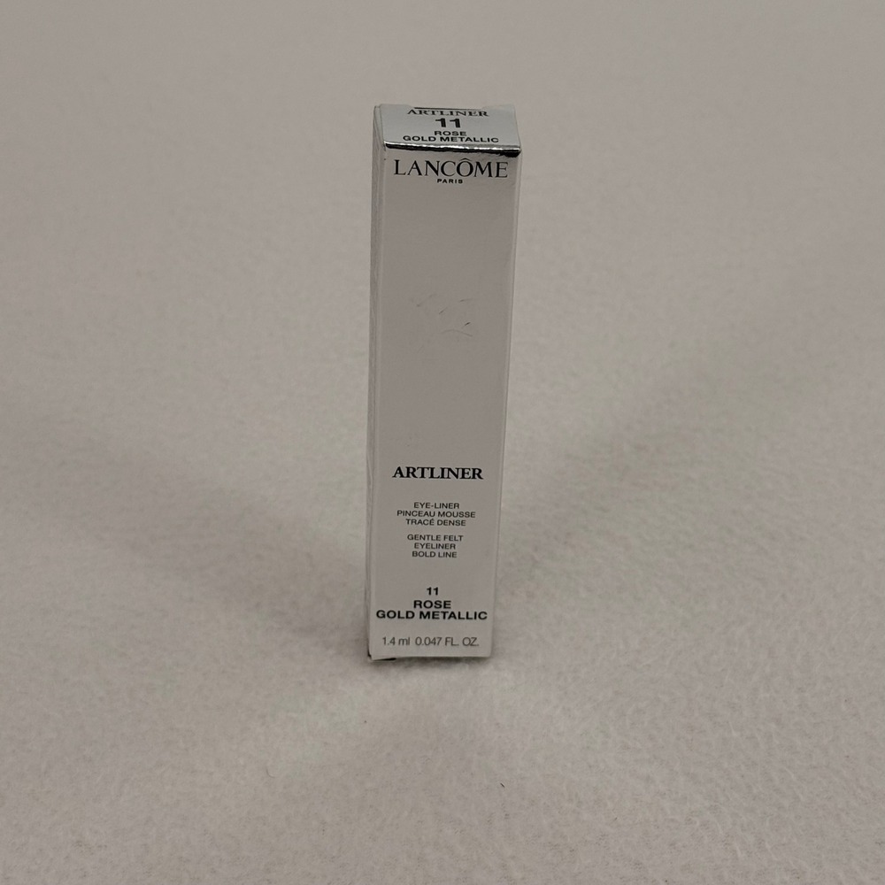 Lancome Artliner Precision Point Liquid Eyeliner 11 Rose Gold Metallic 0.047oz